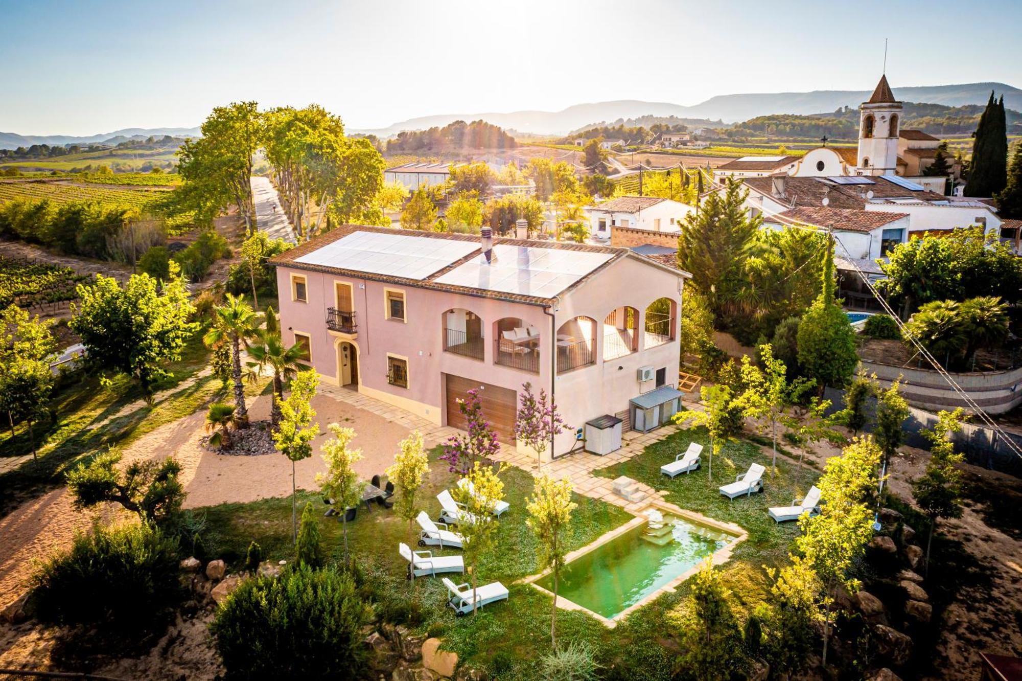 Masia Cal Magi Villa Font-Rubi Exterior photo